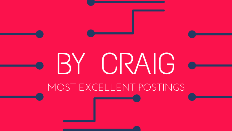 Craig Hordlow's Marketing Blog